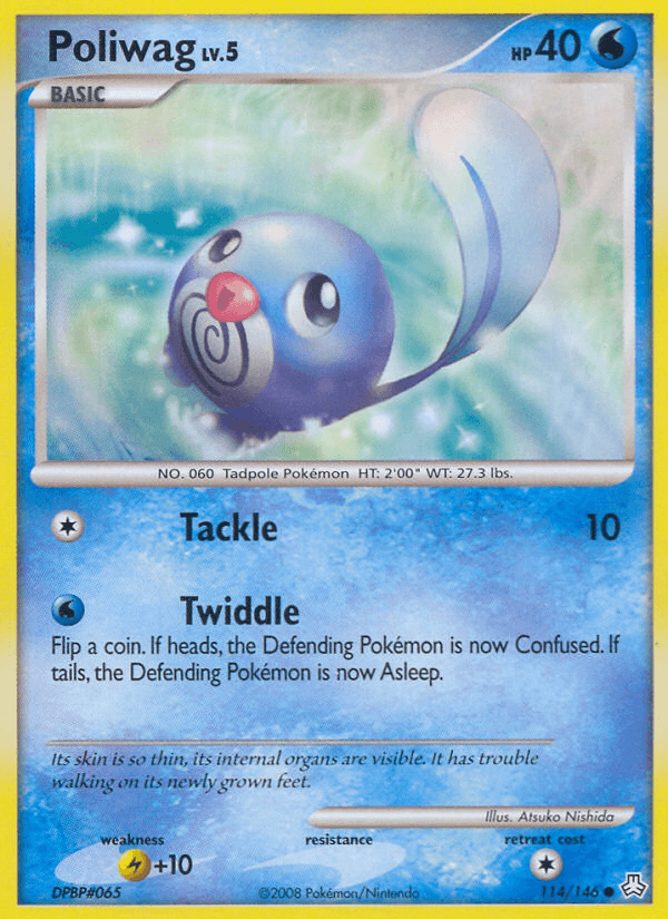 Poliwag Pokémon card