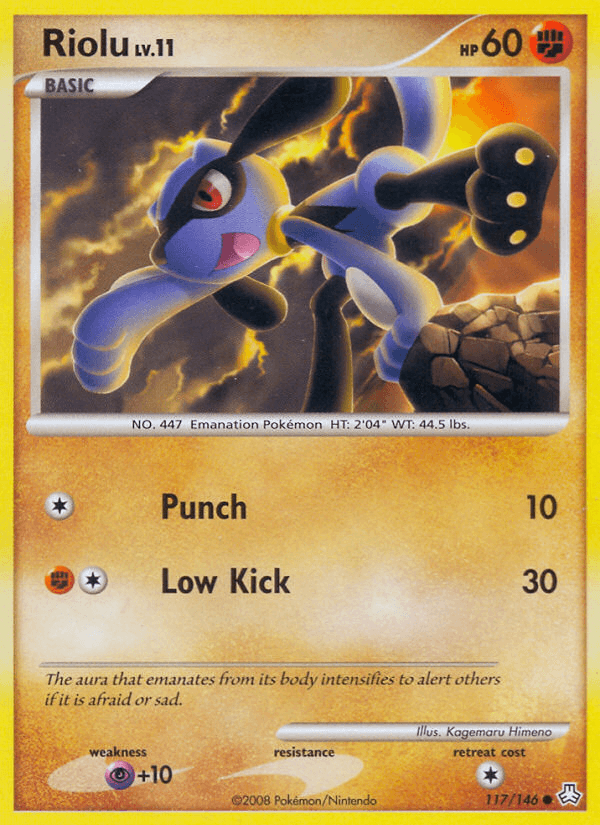Riolu Pokémon card