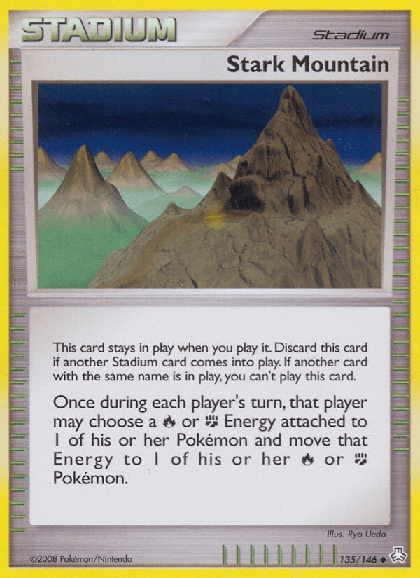 Stark Mountain Pokémon card