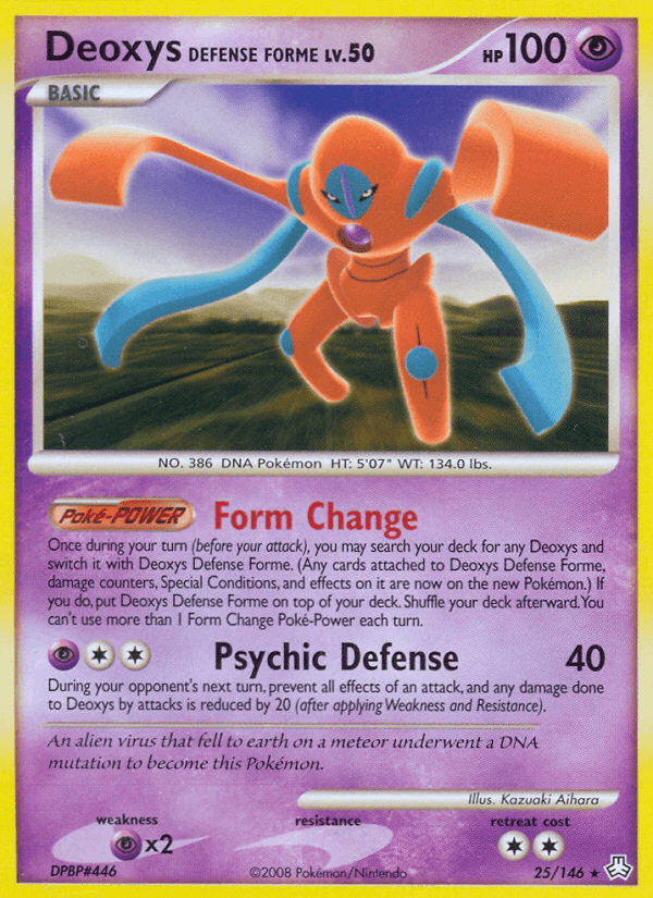 Deoxys Defense Forme from Legends Awakened