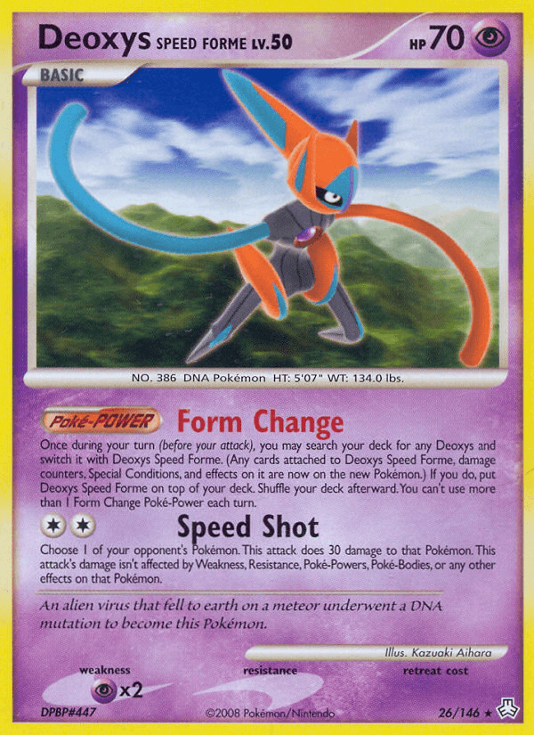 Deoxys Speed Forme from Legends Awakened