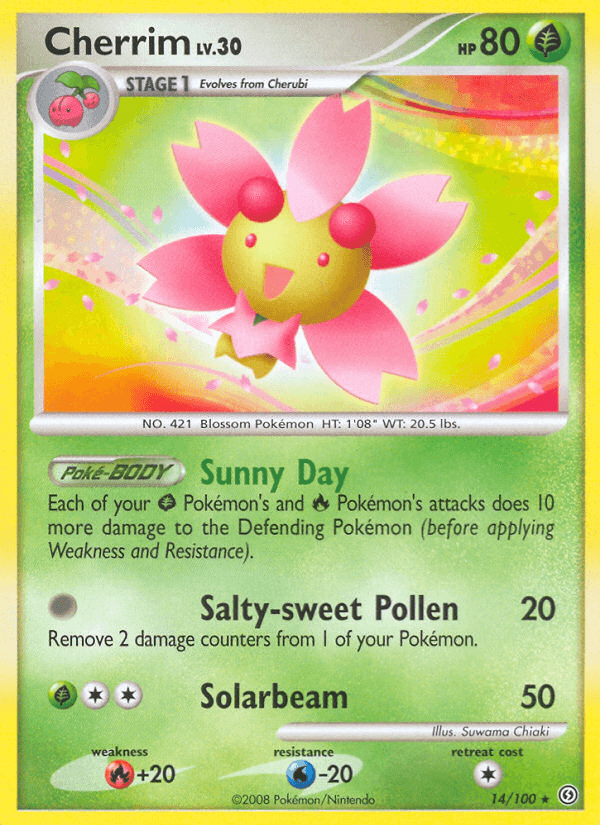 Cherrim Pokémon card