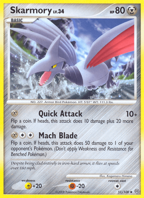 Skarmory Pokémon card