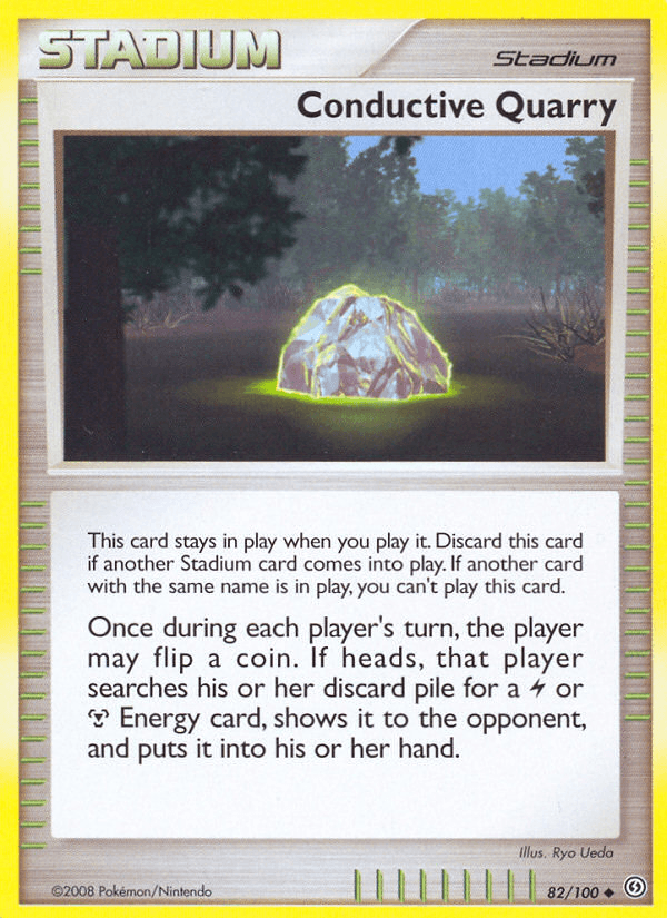 Conductive Quarry Pokémon card