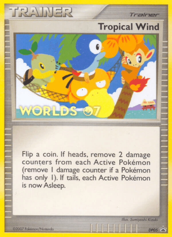 Tropical Wind Pokémon card