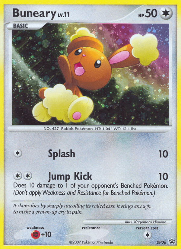 Buneary Pokémon card