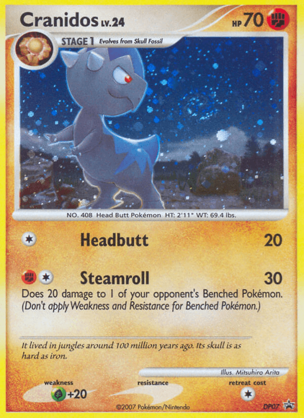 Cranidos Pokémon card