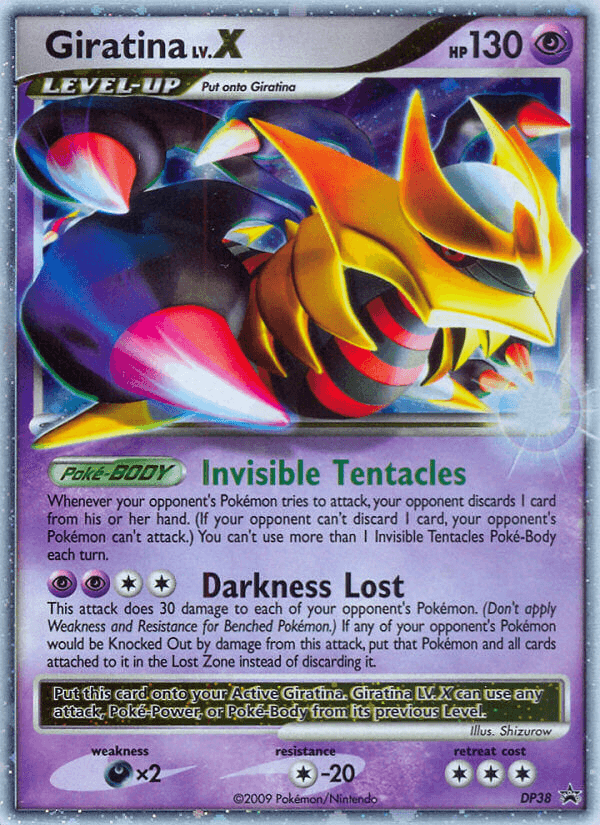 Giratina LV.X from DP Black Star Promos