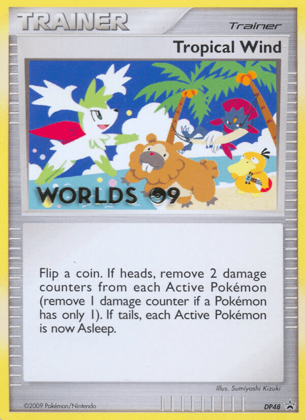 Tropical Wind Pokémon card