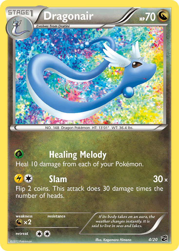 Dragonair Pokémon card