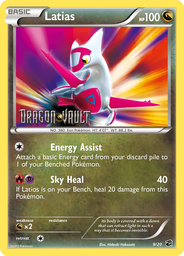 Latias Pokémon card