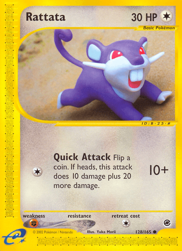 Rattata Pokémon card