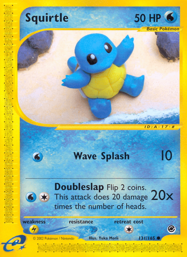 Squirtle Pokémon card