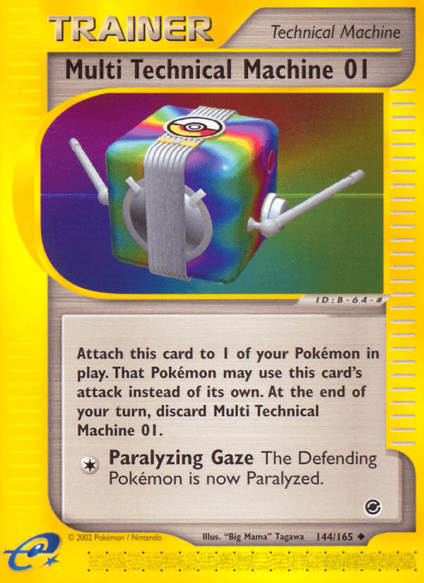 Multi Technical Machine 01 Pokémon card