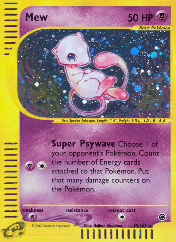 Mew from Expedition Base Set