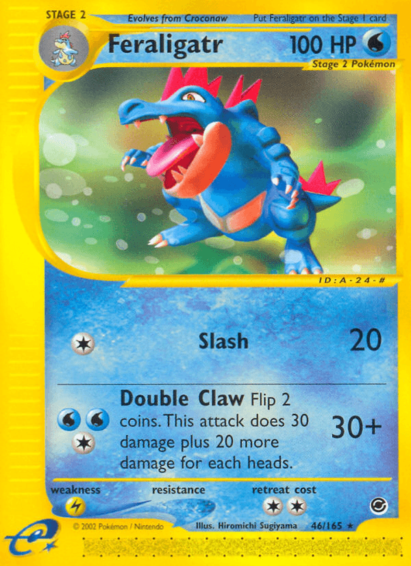 Feraligatr Pokémon card