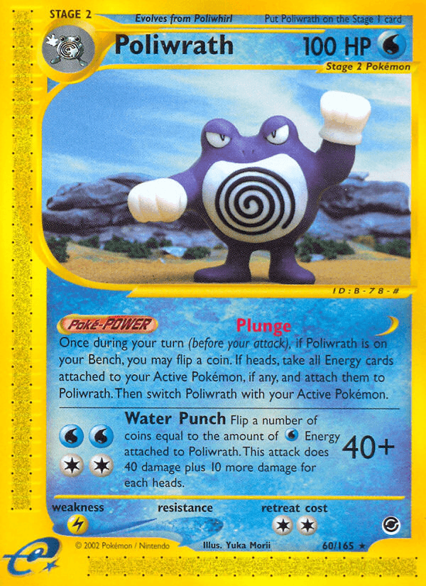 Poliwrath Pokémon card
