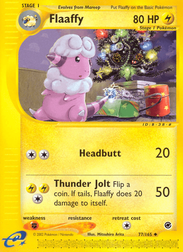 Flaaffy Pokémon card