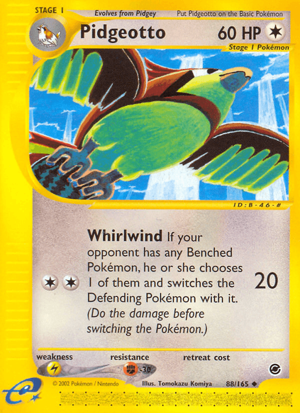Pidgeotto Pokémon card