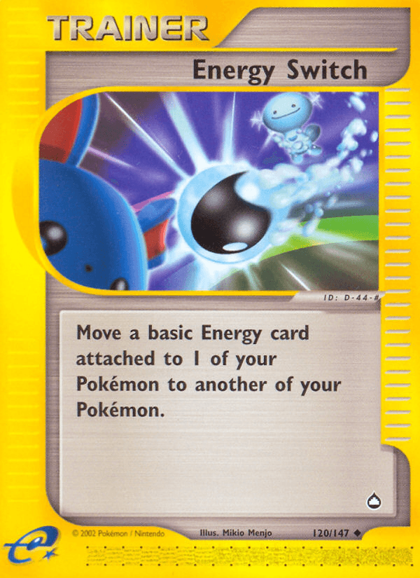 Energy Switch Pokémon card