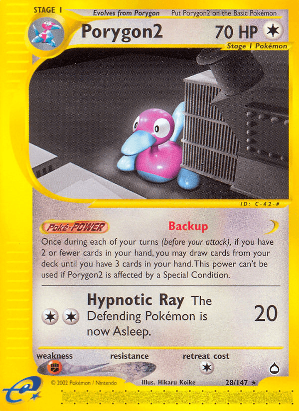 Porygon2 Pokémon card