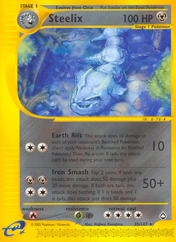 Steelix Pokémon card