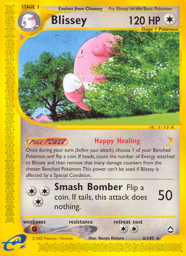 Blissey Pokémon card