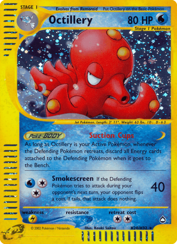 Octillery Pokémon card