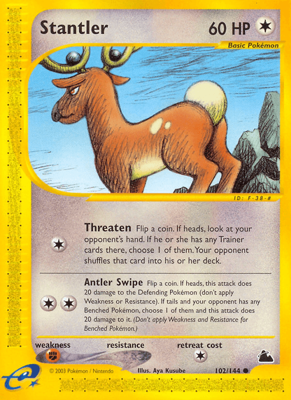 Stantler Pokémon card