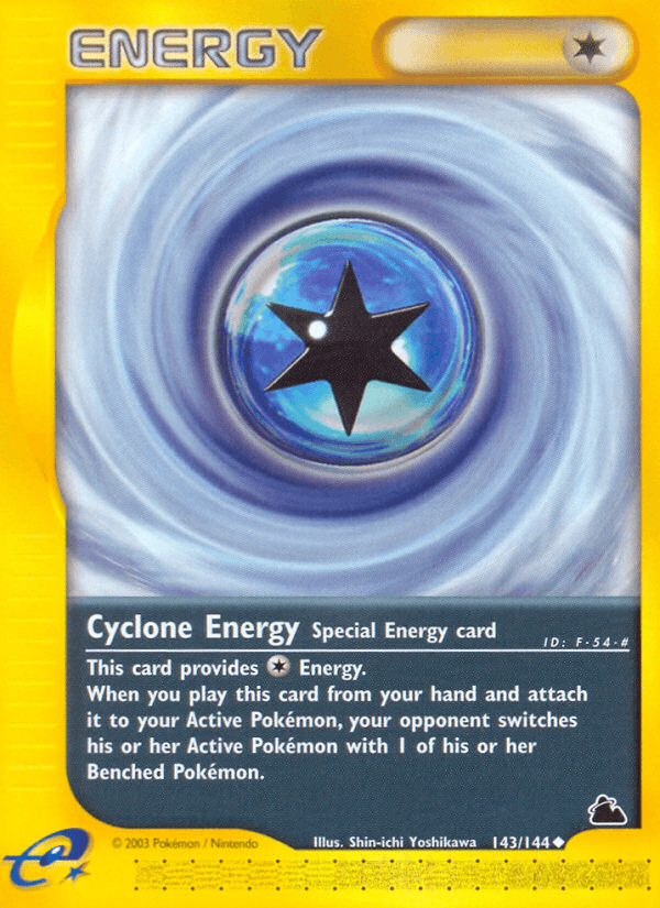 Cyclone Energy Pokémon card