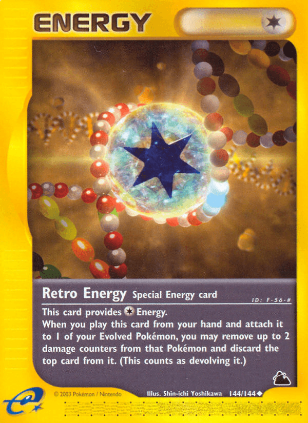 Retro Energy Pokémon card