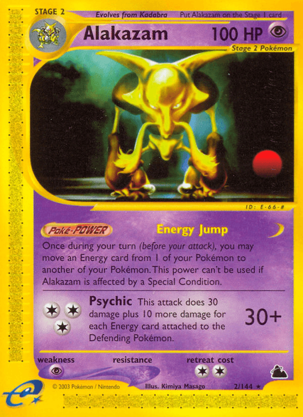 Alakazam from Skyridge