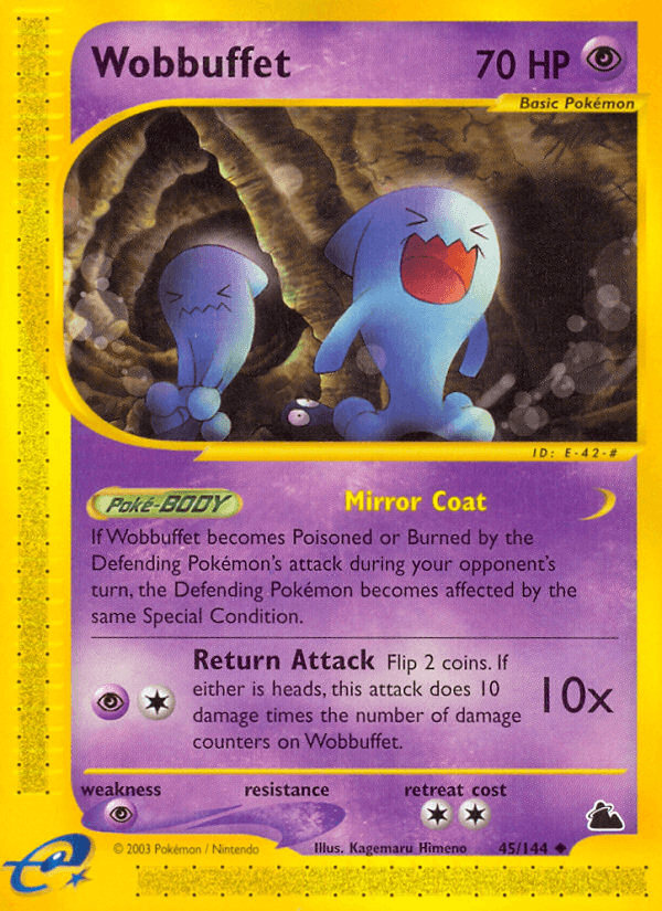 Wobbuffet Pokémon card