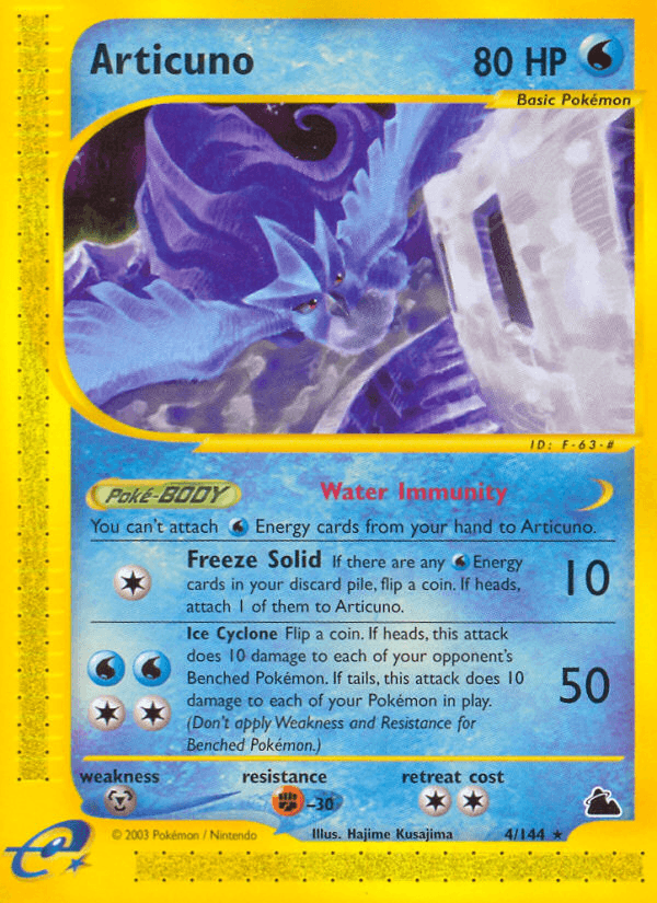 Articuno Pokémon card