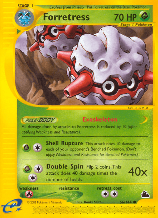 Forretress Pokémon card