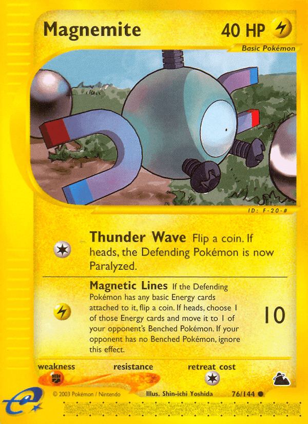 Magnemite Pokémon card