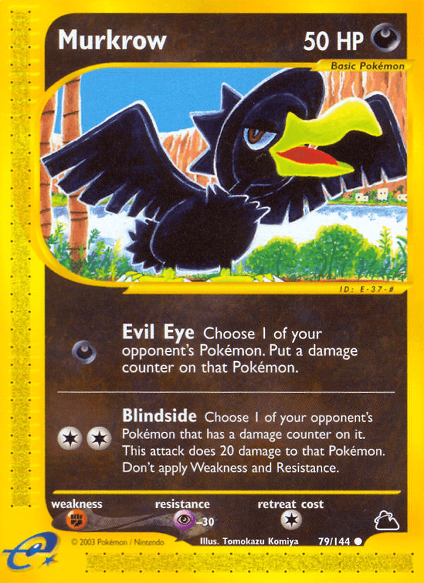 Murkrow Pokémon card