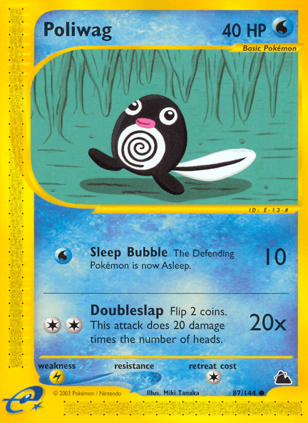 Poliwag Pokémon card