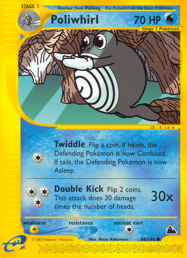 Poliwhirl Pokémon card