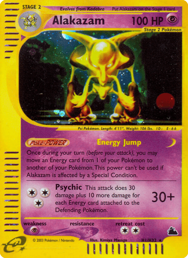 Alakazam from Skyridge