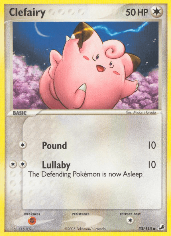 Clefairy Pokémon card