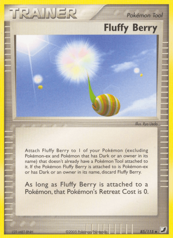 Fluffy Berry Pokémon card