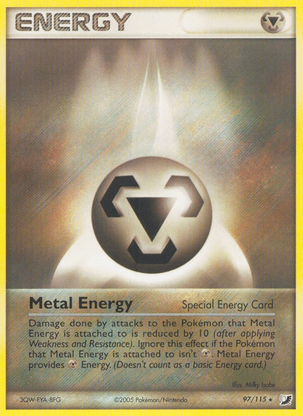 Metal Energy Pokémon card