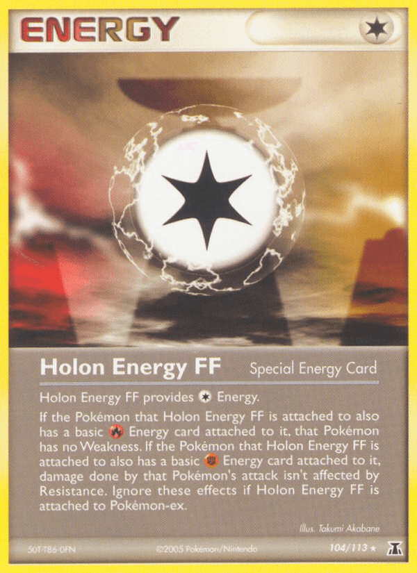 Holon Energy FF Pokémon card