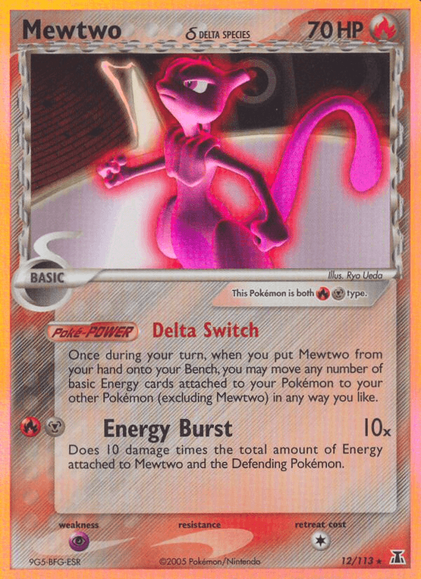 Mewtwo δ from Delta Species