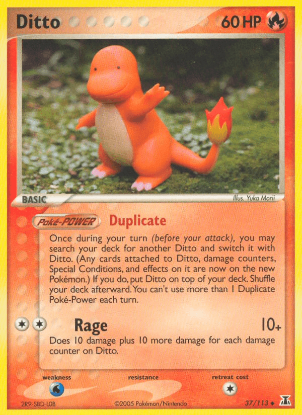 Ditto Pokémon card