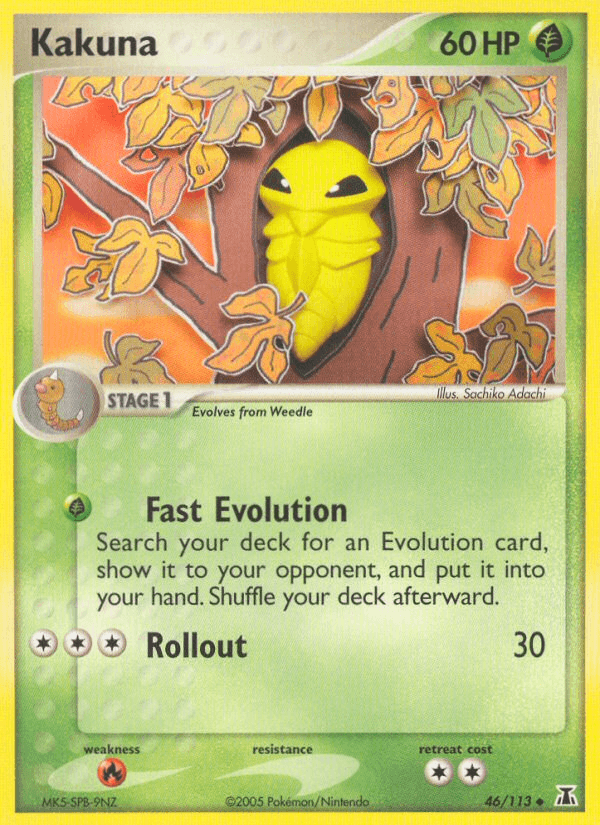 Kakuna Pokémon card