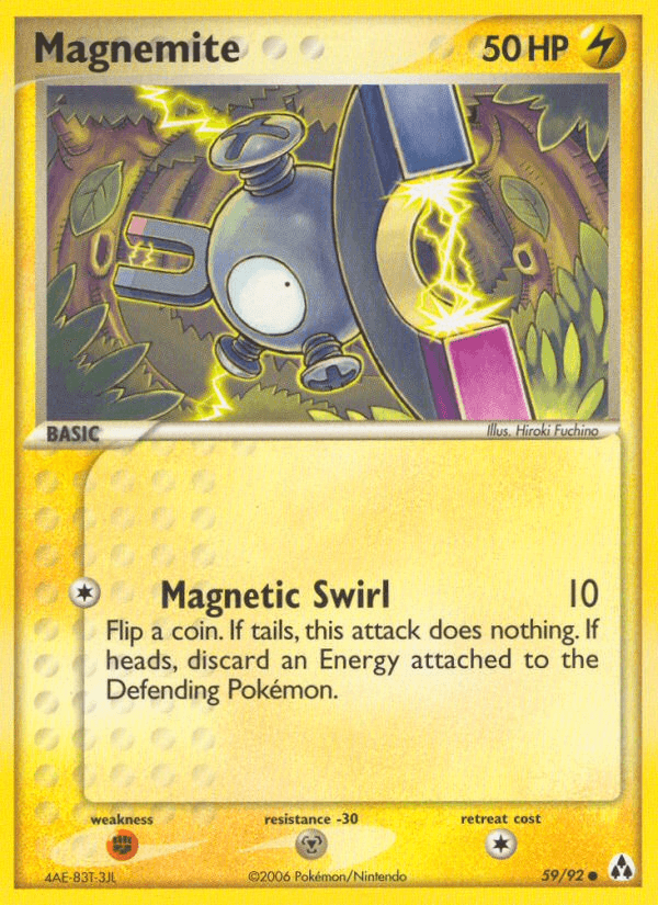 Magnemite Pokémon card