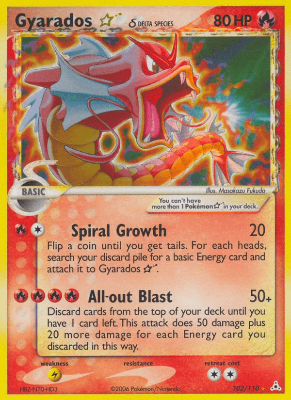 Gyarados ★ δ from Holon Phantoms