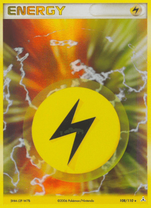 Lightning Energy Pokémon card